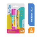 Rayfilter Protector Labial Barra FPS 30 Rosado 6 g