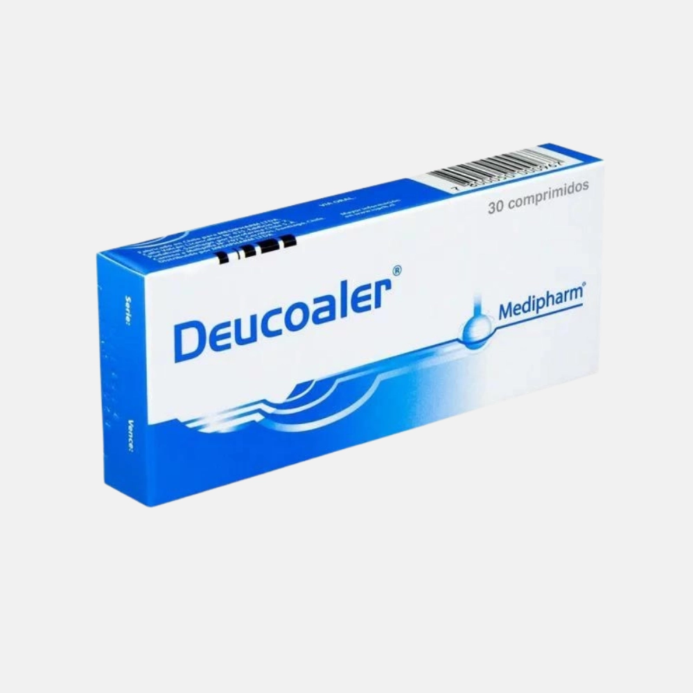 Deucoaler 0.25 mg + 2 mg x 30 Comprimidos - Betametasona + Dexclorfeniramina