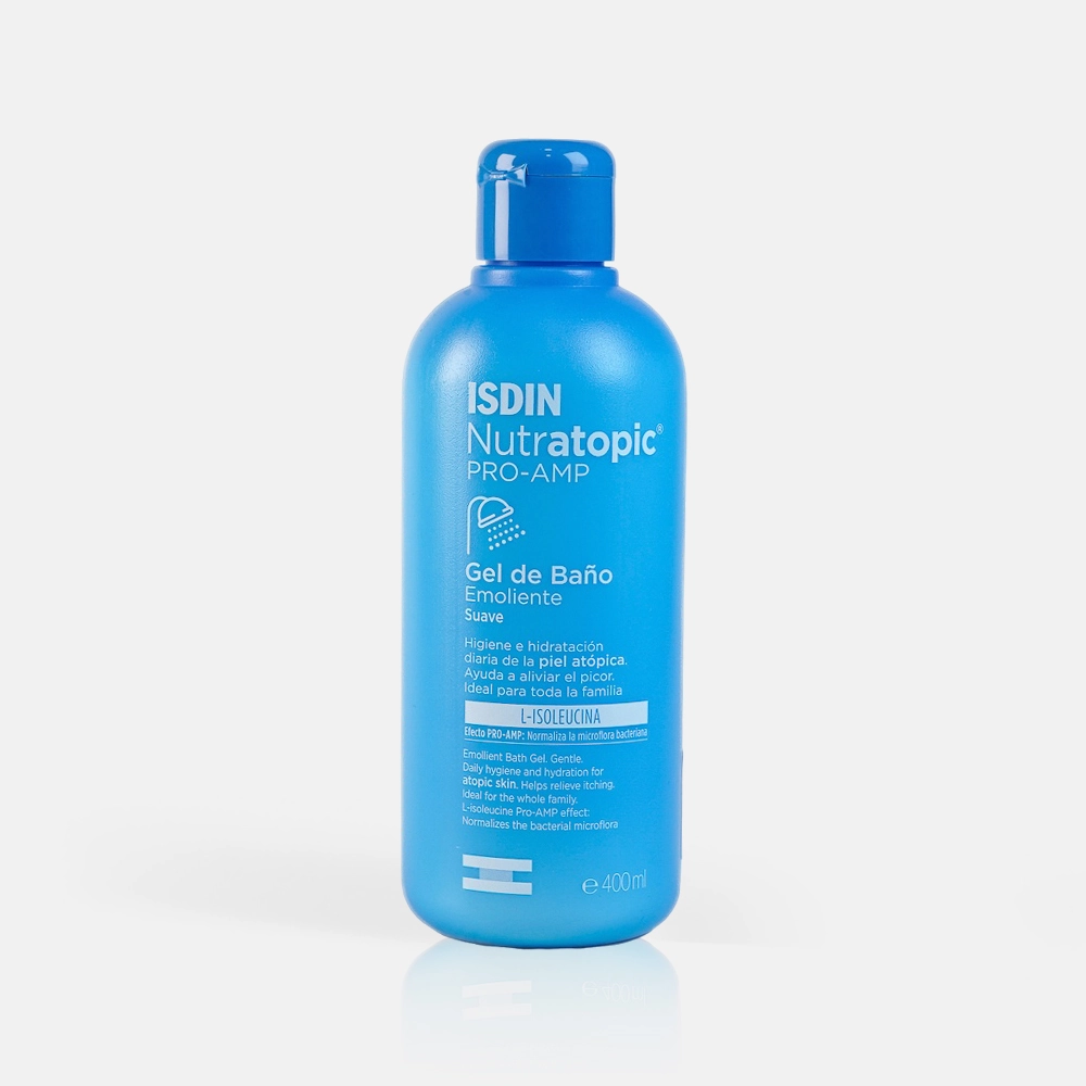 ISDIN Nutratopic PRO-AMP Gel Baño Emoliente 400 mL