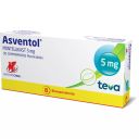 Asventol 5 mg x 30 Comprimidos Masticables - Montelukast