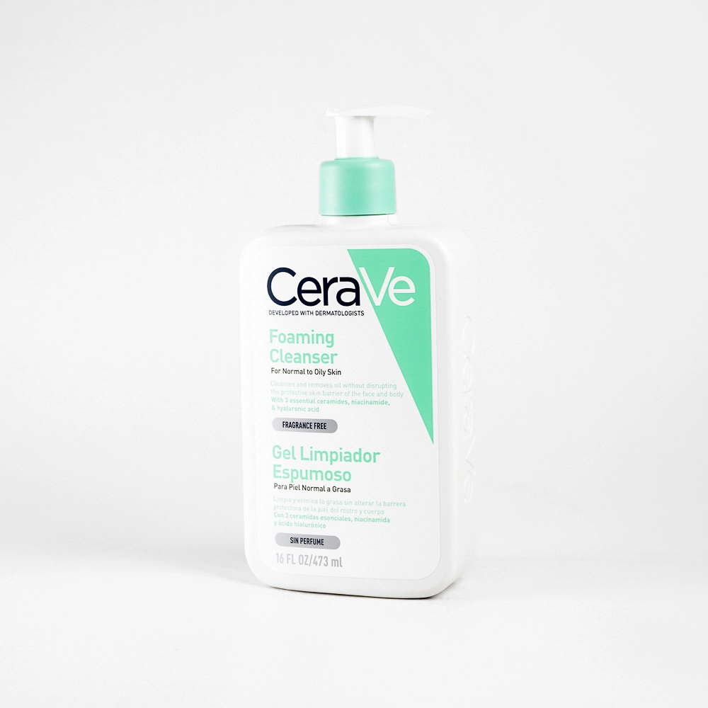 CeraVe Gel Limpiador Espumoso Piel Normal a Grasa 473 ml