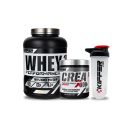 Kiffer Labs Pack Whey Performance + Crea X + Shaker Chocolate