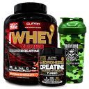 Fast Nutrition Whey Turbo 5Lbs + Creatina 300g + Shaker Chocolate