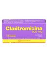 CLARITROMICINA 500 MG 14 COMPRIMIDOS...