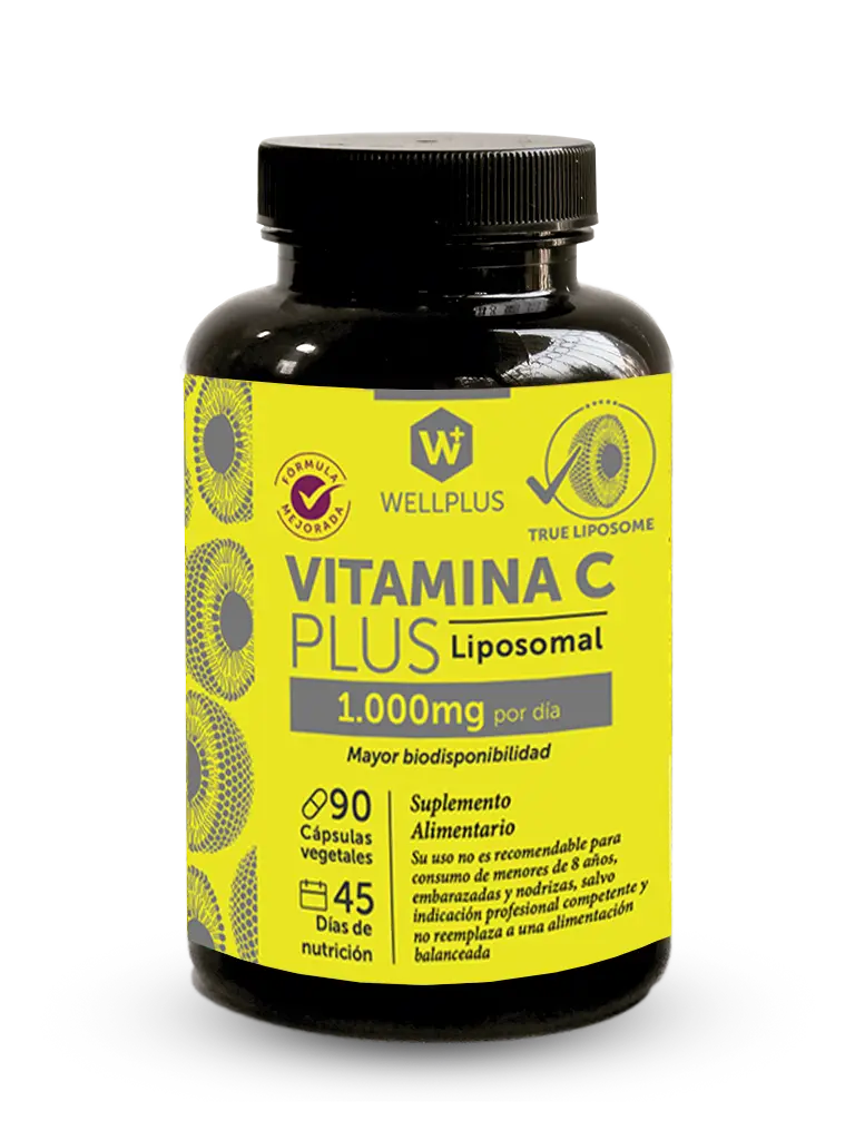 Wellplus Vitamina C Plus Liposomal 1000 mg x 90 Cápsulas