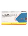 ACIDO MEFENAMICO 500 MG 10 COMPRIMIDOS...