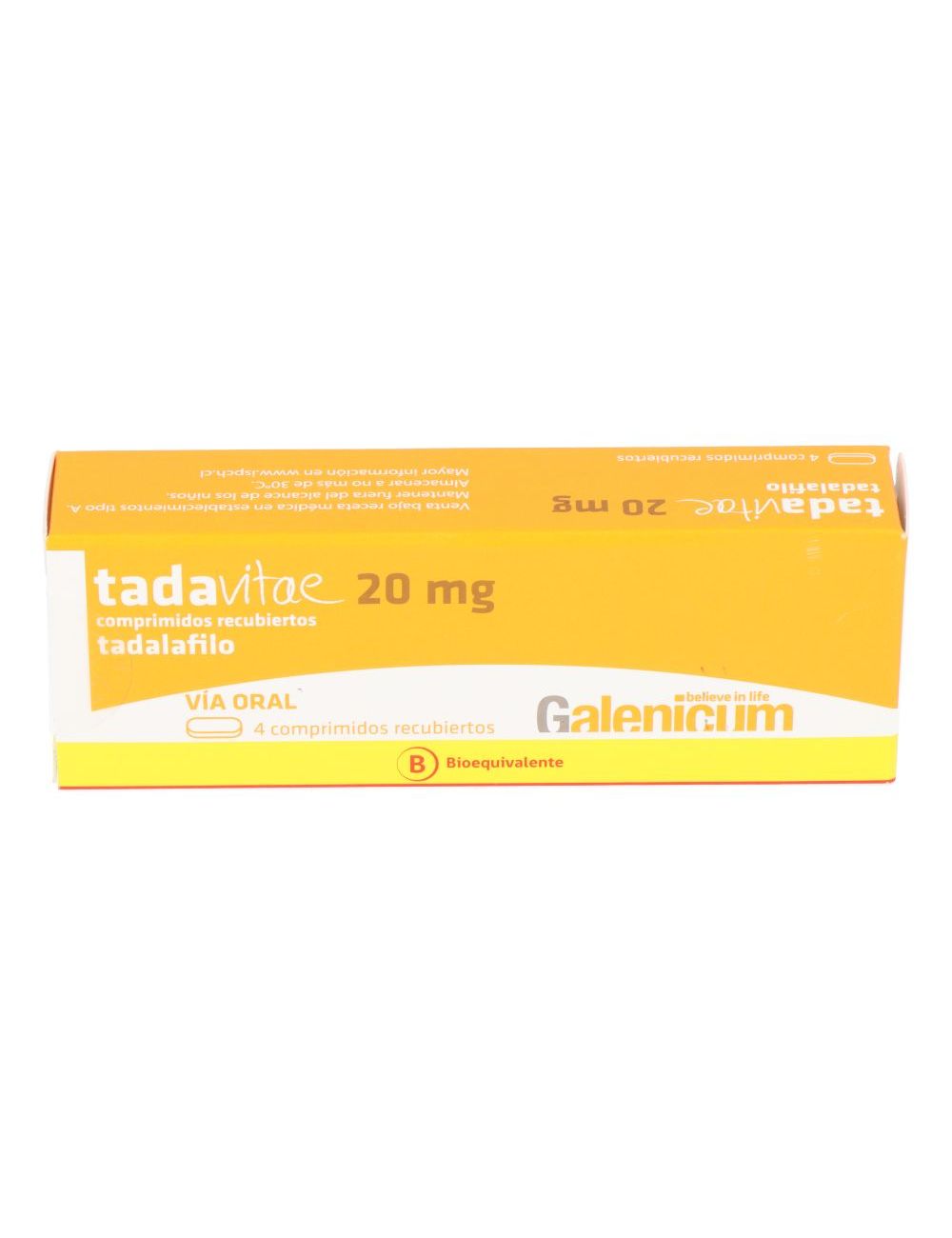 Tadavitae 20 mg x 4 Comprimidos - Tadalafilo