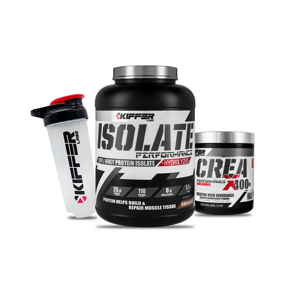 Kiffer Labs Isolate Performance + Creatina 400g + Shaker - Vainilla