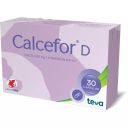 Calcefor D 320 mg + 125 UI x 30 Cápsulas - Calcio y Vitamina D3