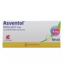Asventol 4 mg x 30 Comprimidos Masticables - Montelukast