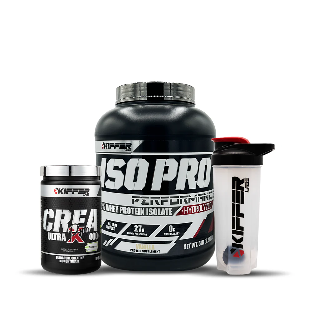 Kiffer Iso Pro + Creax Creapure + Shaker 700 ml Vainilla