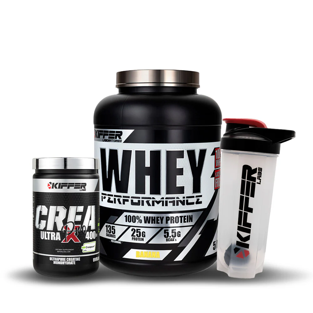 Kiffer Labs Pack Performance Whey + Creatina Ultra - Cookies and Cream